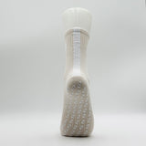 (Tan) - Unisex Athletic Grip Socks