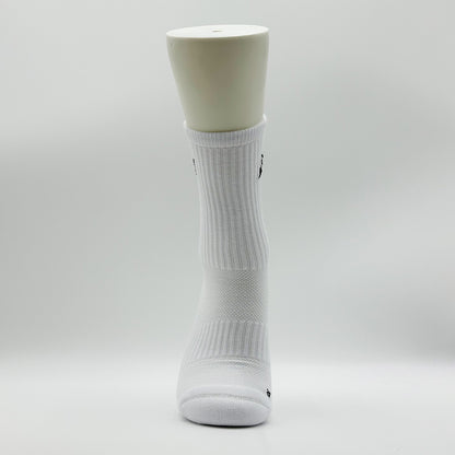 (White) - Unisex Athletic Grip Sock