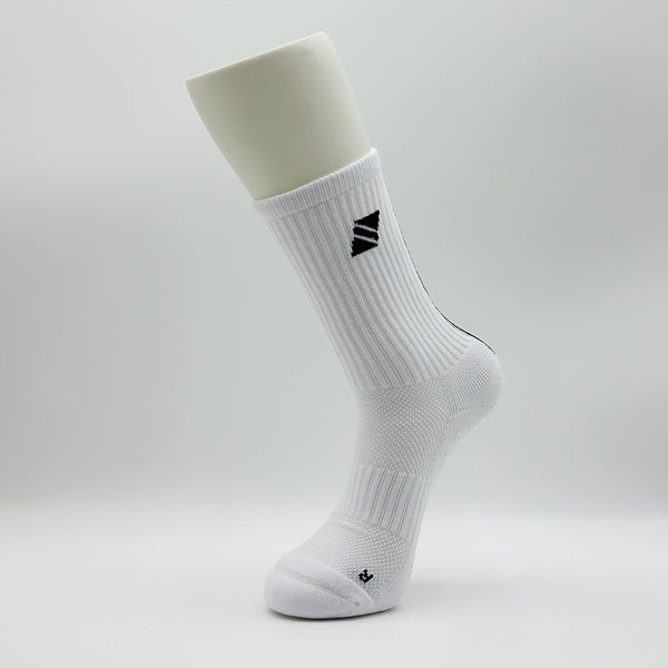 PRE SALE White - Unisex Athletic Grip Sock
