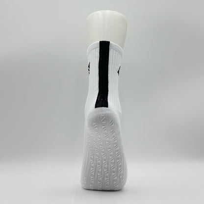 (White) - Unisex Athletic Grip Sock